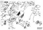 Bosch 3 600 H81 702 ROTAK 370 LI Lawnmower Spare Parts